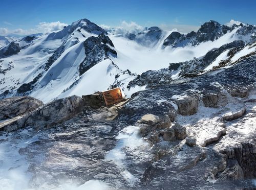 Tvrtka CRA-Carlo Ratti Associati osmislila je izgled ovog samoodrživog planinarskog skloništa - 1