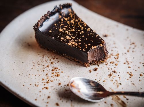 Čokoladna veganska pita sa svilenim tofuom