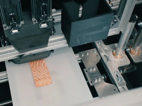 3D ispisana biljna zamjena za losos austrijske tvrtke Revo Foods - 3