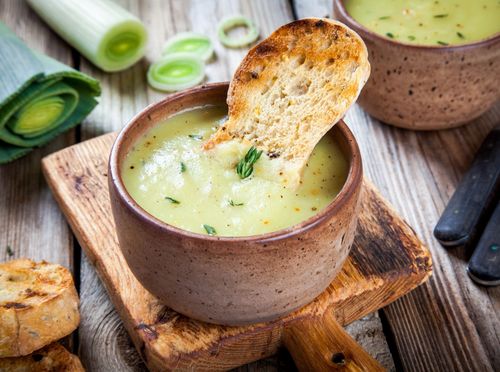 Juha od tikvica, krumpira i sira