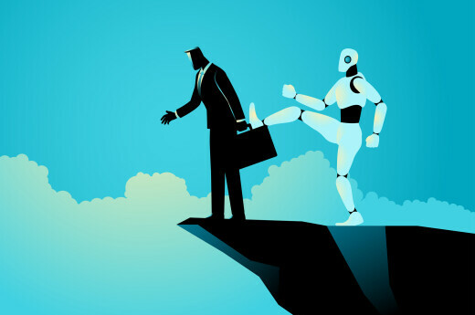 Otkaz zbog AI, ilustracija