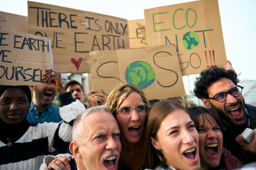 Klimatske promjene, ilustracija