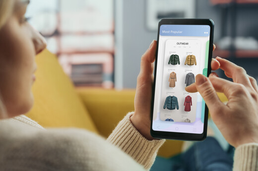 Kupovina na internetu, ilustracija