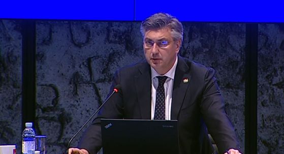 Andrej Plenković na sjednici Vlade
