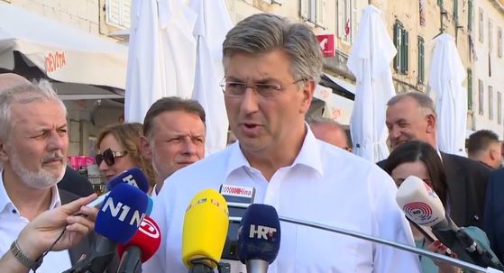 Andrej Plenković u Sinju