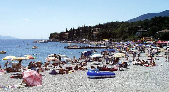 Plaža Ičići, arhiva