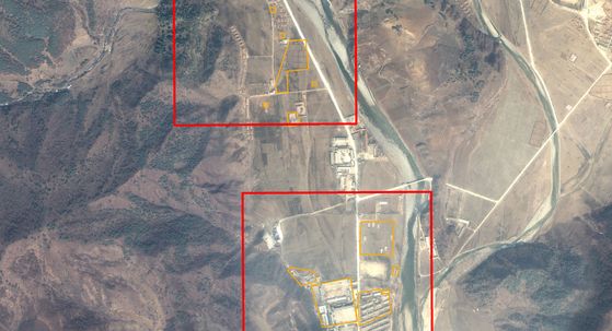 Satelitske snimke logora za političke zatvorenike u Sjevernoj Koreji iz 2011. (Foto: AFP)