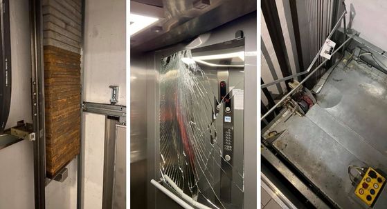 Uteg pao na lift tijekom potresa u Zagrebu