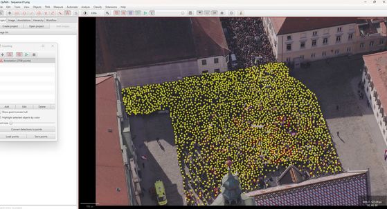 Broj ljudi na prosvjedu