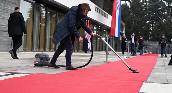 Posljednje pripreme za svečanost inauguracije predsjednika RH Zorana Milanovića - 6