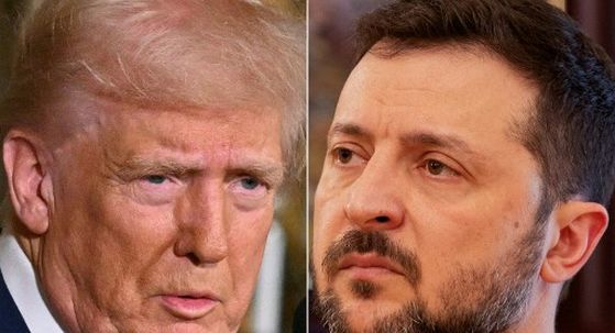 Donald Trump i Volodimir Zelenski