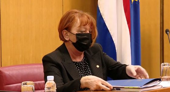 Glavna državna odvjetnica Zlata Hrvoj Šipek u Saboru - 1