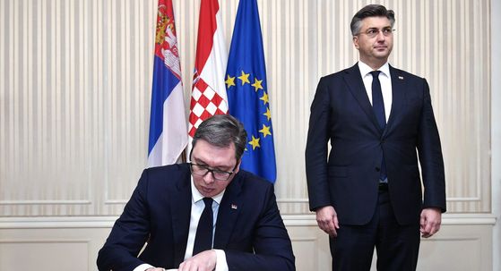 Plenković i Vučić