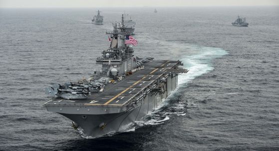 Ratni brod USS Boxer (Foto: AFP)