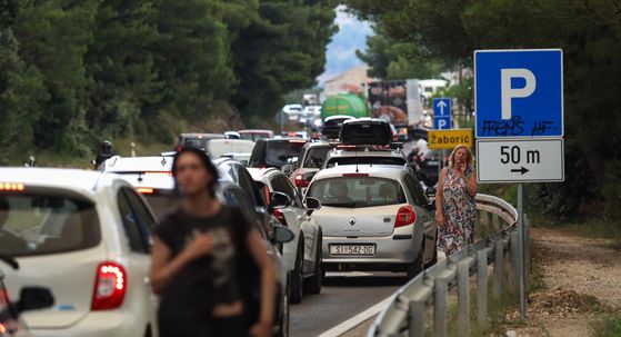 Gužva na cestama zbog požara - 6