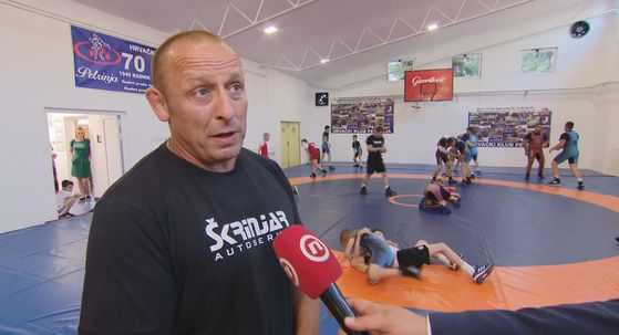 Vinko Kadečka, predsjednik Hrvačkog kluba Petrinja