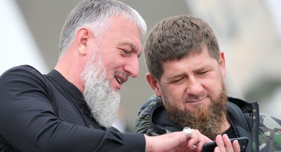Adam Delimhanov i Ramzan Kadirov