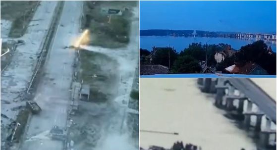 Borba oko srušenog Antonovskog mosta na rijeki Dnjipro