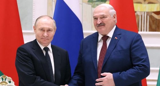 Vladimir Putin i Aleksandar Lukašenko
