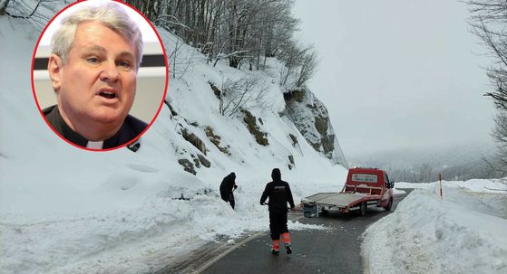 Vlado Košić i otkopavanje snijega