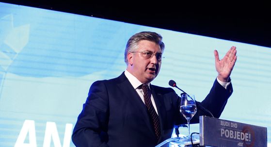 Govor Andreja Plenkovića na stranačkom skupu HDZ-a u Osijeku - 6