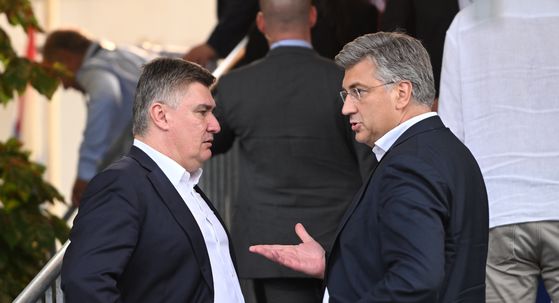 Zoran Milanović i Andrej Plenković