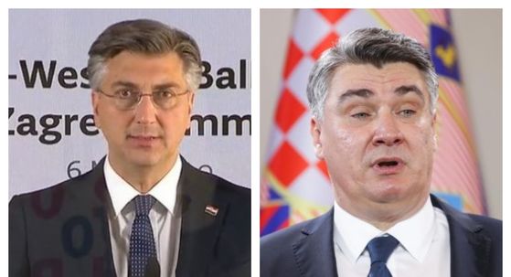 Andrej Plenković i Zoran Milanović