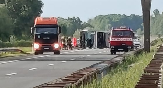 Prometna nesreća na A3 kod Popovače - 1