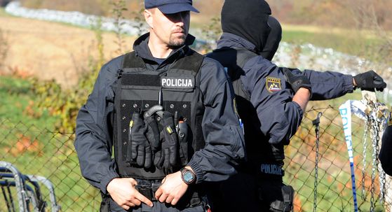 Policija u Sloveniji, ilustracija (Foto: AFP)