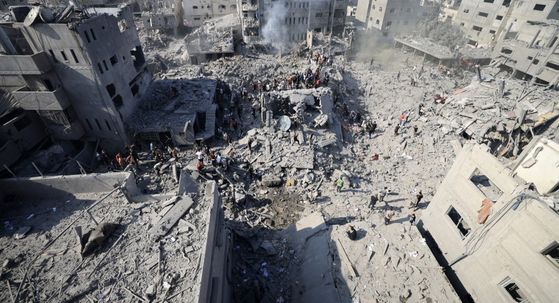 Bombardirani izbjeglički kamp u Gazi