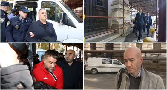 Vili Beroš, Fran Olujić, Saša Pozder i Ljubo Pavasović Visković