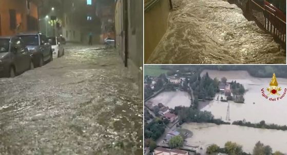 Nevrijeme u Italiji