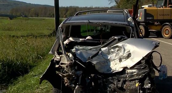 Teška prometna nesreća kod Motovuna - 1