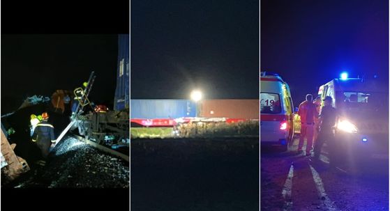 Sudar vlakova kod Novske