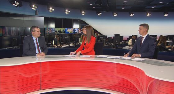 Ivica Mandić u studiju Dnevnika Nove TV - 2