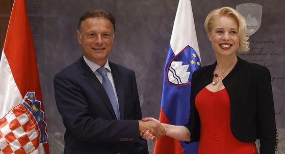 Gordan Jandroković i Urška Klakočar Zupančič