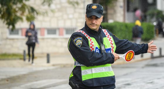 Prometni policajac, ilustracija
