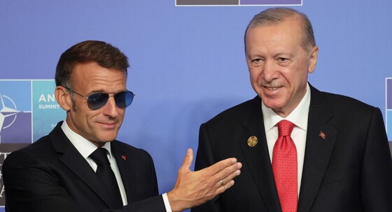 Emmanuel Macron i Recep Tayyip Erdogan