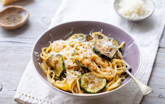 Kremasta tjestenina s tikvicama