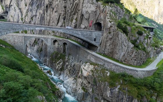 Đavolji most, Teufelsbrücke, Švicarska - 2