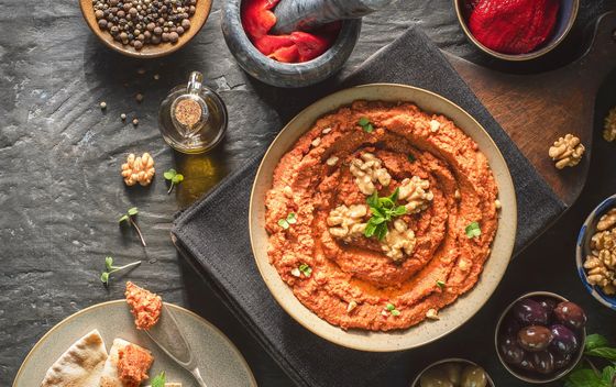 Muhammara namaz od pečenih paprika