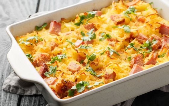 Austrijski složenac od šunke i tjestenine