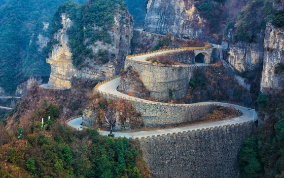 Tianmen Mountain Road, Kina - 3