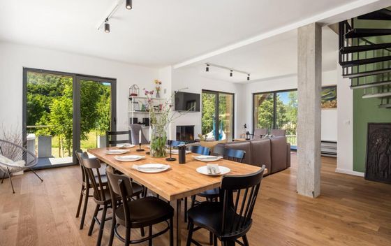 Modern Alpine Monsalbius Chalet - 22