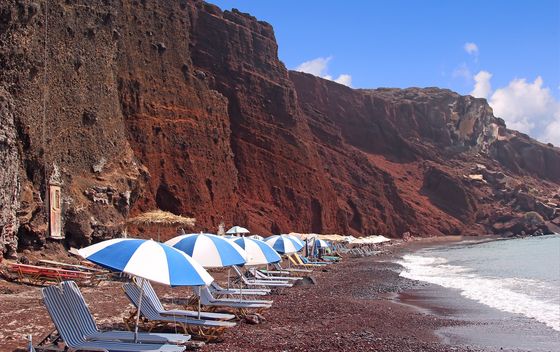 Crvena plaža na Santoriniju - 2
