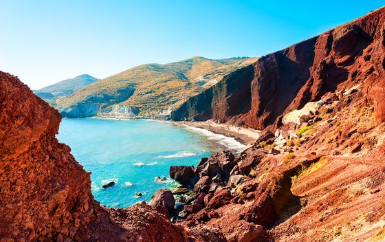 Crvena plaža na Santoriniju - 4