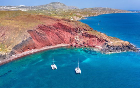 Crvena plaža na Santoriniju - 5