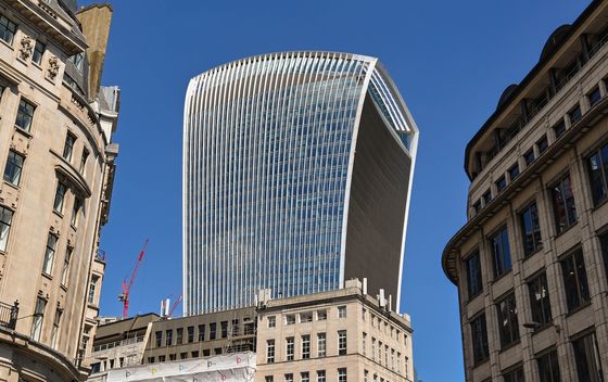 Walkie-Talkie neboder u Londonu - 2