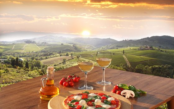 Chianti vinogradi