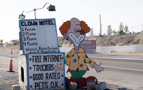 Clown motel u gradu Tonopah u Nevadi, SAD - 2